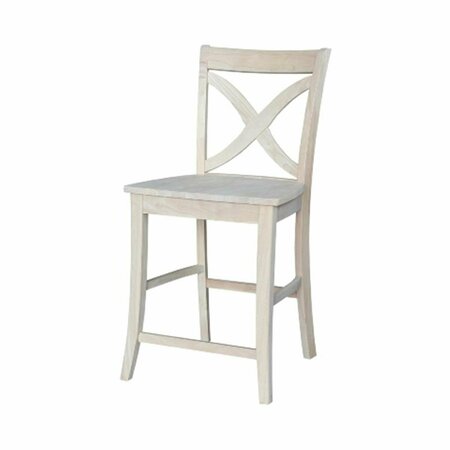 WHOLE-IN-ONE Vinyard Counterheight Stool - Unfinished - 24in. SH WH3183644